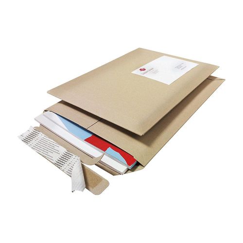 ratioform Versandtaschen Printstar, braun, Innen-LxB 245 x 170 mm, Palette mit VE 6000 Stk