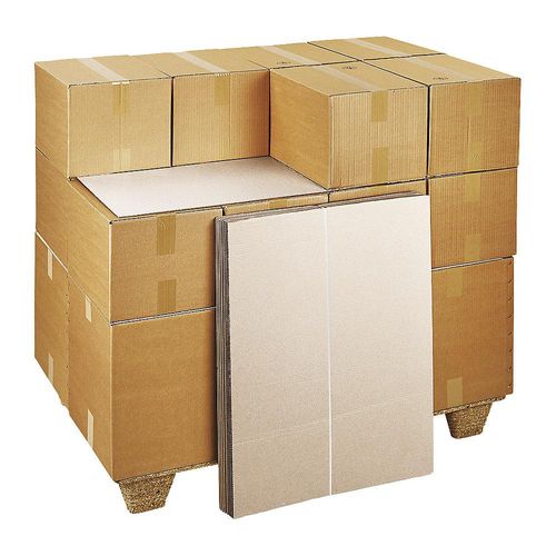 Paletten-Zwischenlage, Wellpappe, 1-wellig, LxB 1180 x 780 mm, VE 480 Stk, ab 5 VE ratioform