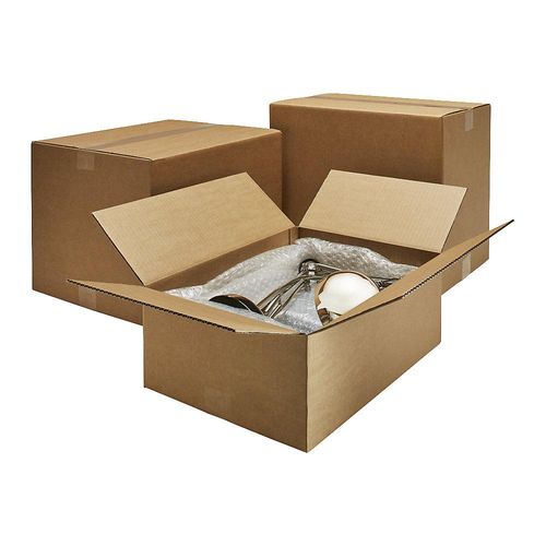 ratioform terra Wellpapp-Faltkarton, Länge 400 bis 449 mm, LxBxH 400 x 50 x 600 mm, 1-wellig, ab 12 Stk