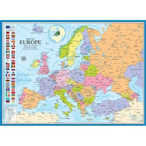 Karte von Europa (Puzzle)