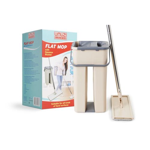 UMUZI selbstreinigendes Mop-Set - Mit 1 Mop