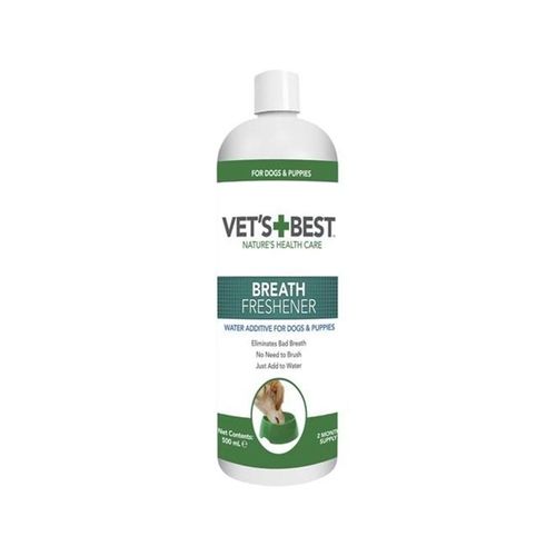 Vets Best Zahnfrischer Wasserzusatz für frischen Atem 500ml