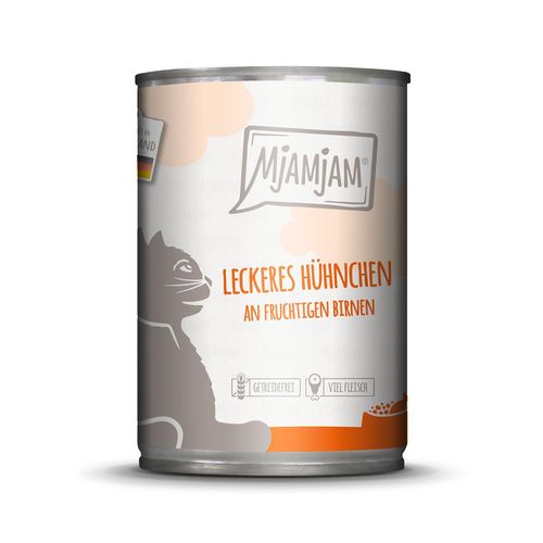 MjAMjAM Leckeres Hühnchen an fruchtigen Birnen 6x400g