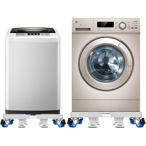 Waschmaschinen-Untergestell Kella Weiß [en.casa] Weiß