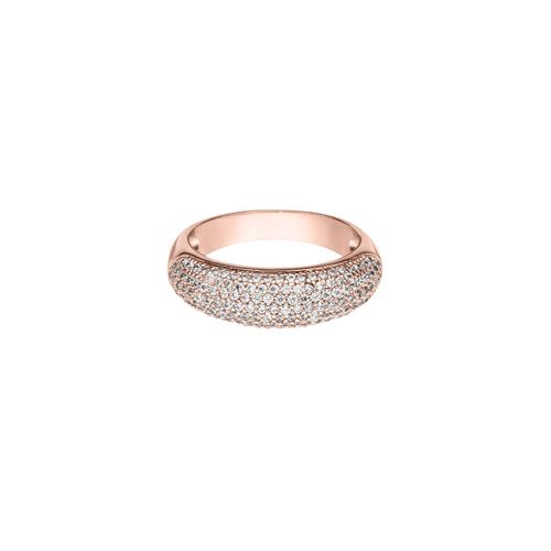 Pavé Dome Ring Rose Gold