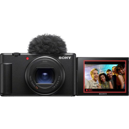 SONY Systemkamera "Vlog-Kamera ZV-1 II 4K Ultra HD Video" Fotokameras schwarz Systemkameras