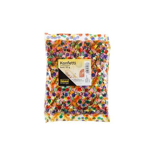 Idena Konfetti bunt 50,0 g