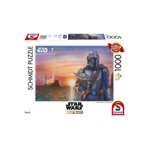 Schmidt Spiele 1000tlg. Puzzle "The Mandalorian - A New Direction"