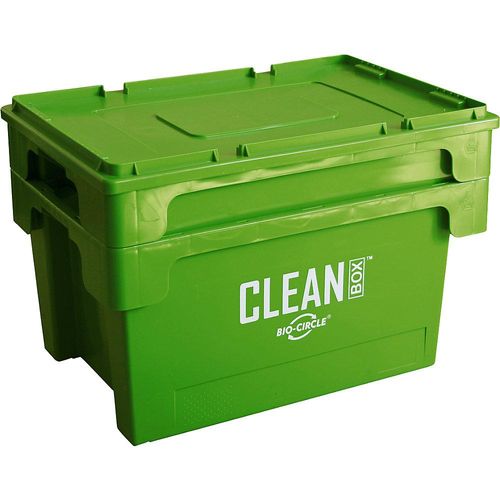Bio-Circle Kleinteilereiniger CLEAN BOX, Füllmenge max. 50 l, mit Deckel und Tauchkorb, ab 2 Stk
