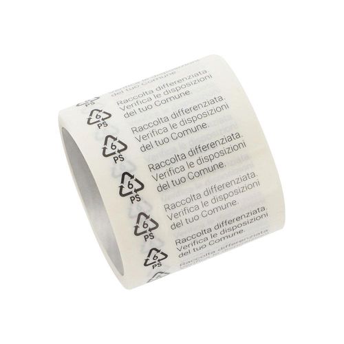 ratioform Etiketten, für Kennzeichnungspflicht in Italien, PS 6, ab 3 Stk