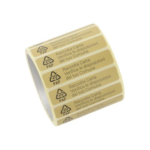 ratioform Etiketten, für Kennzeichnungspflicht in Italien, PAP 20, ab 3 Stk