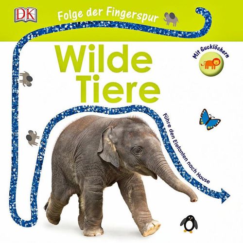 Folge der Fingerspur / Folge der Fingerspur - Wilde Tiere, Pappband