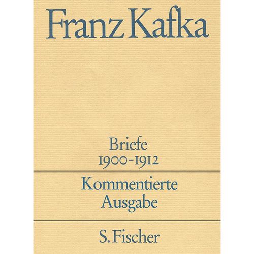 Briefe 1900-1912 / Briefe Franz Kafka Bd.1 - Franz Kafka, Leinen