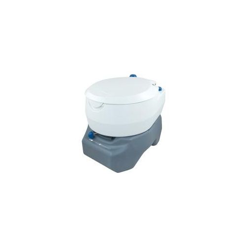 Portable Campingtoilette 20L weiß/grau