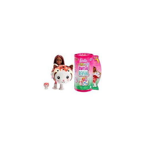 Barbie Cutie Reveal Chelsea Costume Cuties Serie - Kitty Red Panda, Puppe
