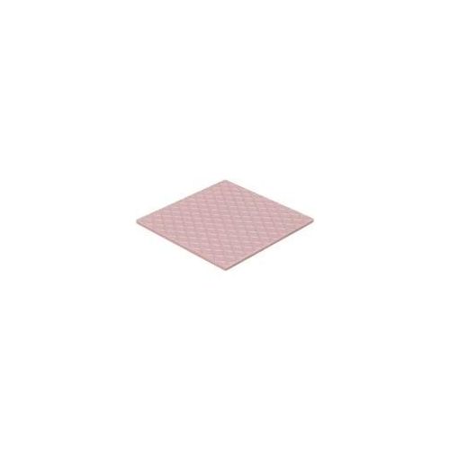 Minus Pad 8 - 30x 30x 0,5 mm, Wärmeleitpads rosa