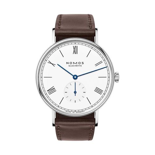 Nomos Glashütte Herrenuhr Ludwig 38 emailleweiss 237