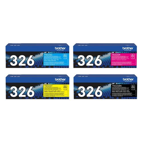 Brother Original TN326 Toner 4er Multipack