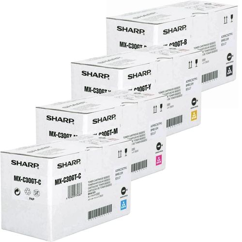 Sharp Original MXC30GT 4er Toner Multipack