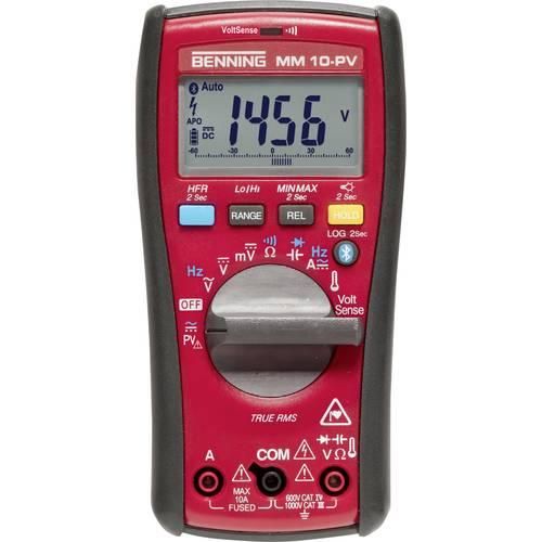 Benning MM 10-PV Hand-Multimeter digital Datenlogger CAT IV 600 V Anzeige (Counts): 6000