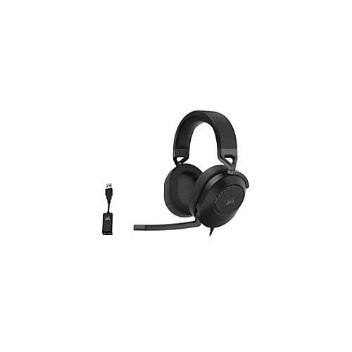 CORSAIR Gaming HS65 SURROUND - Headset - ohrumschließend - kabelgebunden - 3,5 mm Stecker - Kohle