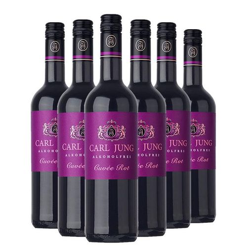 Carl Jung Cuvée Rot Entalkoholisierter Wein (6 Flaschen)