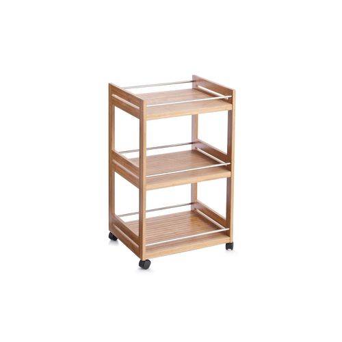 Zeller Present Badregal »Badezimmerrollwagen Bamboo«