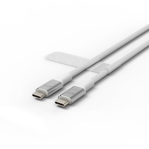 aha USB-Kabel »Ladekabel, Datenkabel, USB-C USB-C, 2,0 m, Weiss, USB-C-Kabel«, 200 cm