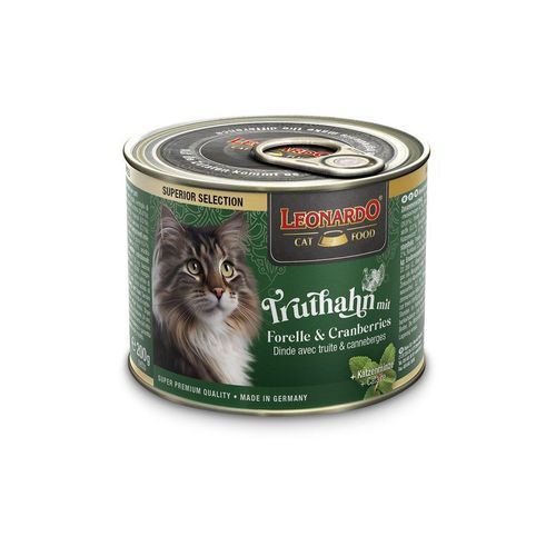 Leonardo Truthahn mit Forelle & Cranberries 6x200g