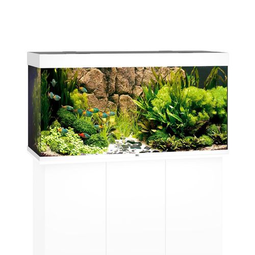 Juwel Rio 350 LED Komplett Aquarium ohne Schrank weiß