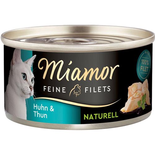 Miamor Feine Filets naturell Huhn & Thun 24x80g