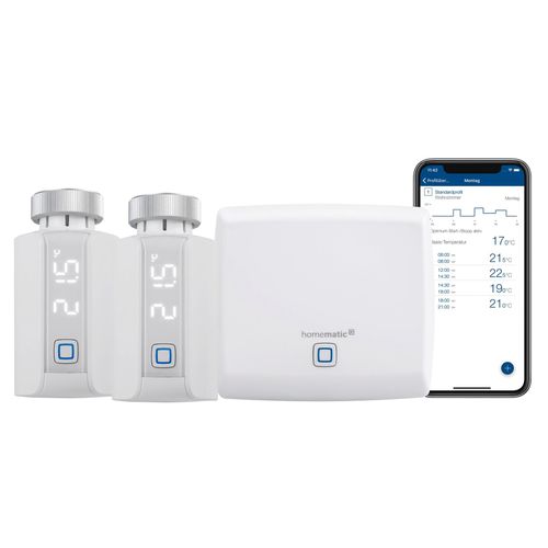 Homematic IP Heizkörperthermostat »Bundle Access Point + 2x Heizkörperthermostat Evo«