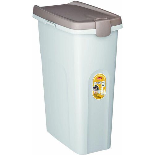 Futtercontainer (Trockenfutterbehälter, 40 lt, braun/weiß) 80832 - Kerbl