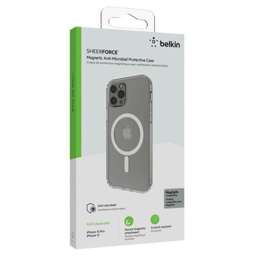Belkin SheerForce magnet.Schutz- Hülle iPhone 12/12Pro MSA002BTCL