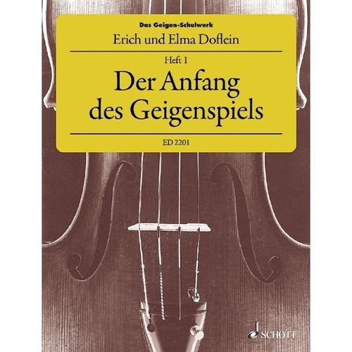 Das Geigen-Schulwerk.H.1 - Erich Doflein, Elma Doflein, Geheftet