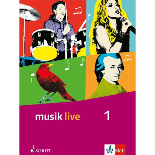 musik live / musik live 1, Kartoniert (TB)