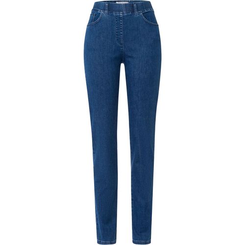 RAPHAELA BY BRAX Jeanshose, Five-Pocket, Gürtelschalufen, für Damen, blau, 44