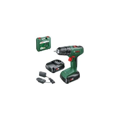Akku-Bohrschrauber EasyDrill 18V-40 grün/schwarz, 2x Li-Ionen Akku 2,0Ah, Koffer, POWER FOR ALL ALLIANCE