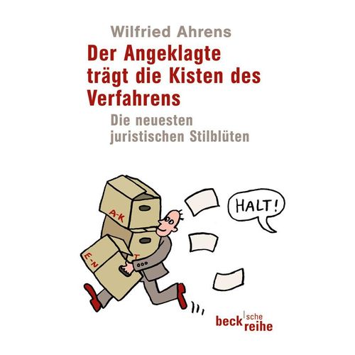 Der Angeklagte trägt die Kisten des Verfahrens - Wilfried Ahrens, Taschenbuch