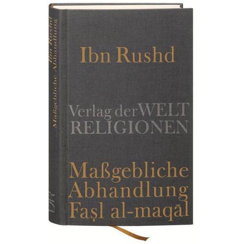 Ibn Rushd, Maßgebliche Abhandlung - Fasl al-maqal - IbnRushd, Leinen