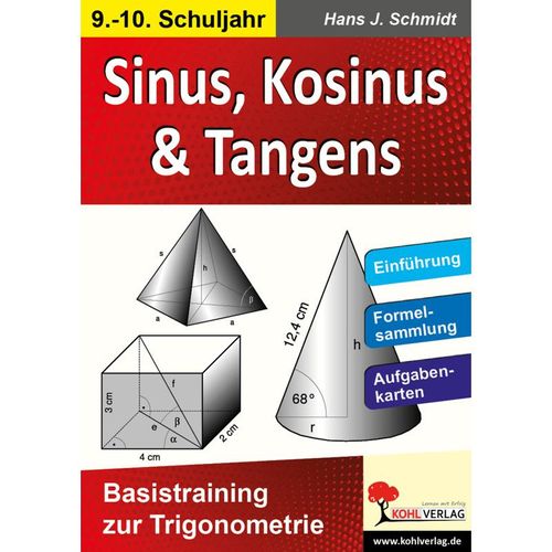 Sinus, Kosinus & Tangens - Hans-J. Schmidt, Geheftet