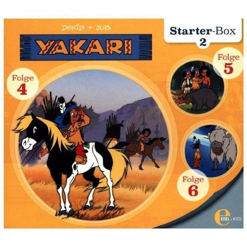 Yakari - Starter-Box (3 CDs) - Yakari (Hörbuch)