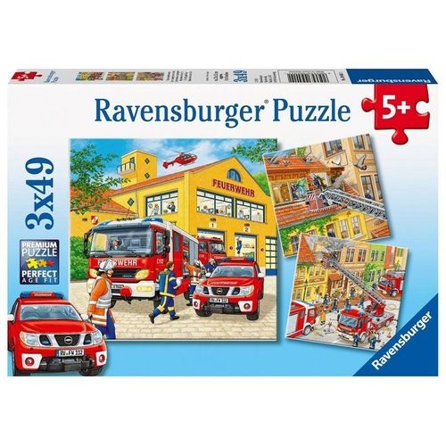 Puzzle Feuerwehreinsatz 3x49
