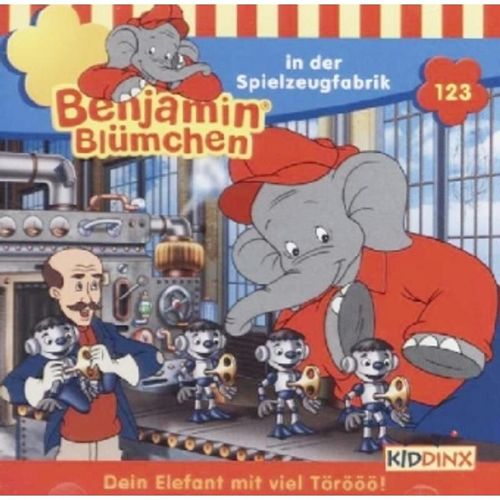 Benjamin Blümchen - 123 - In der Spielzeugfabrik - Benjamin Blümchen (Hörbuch)