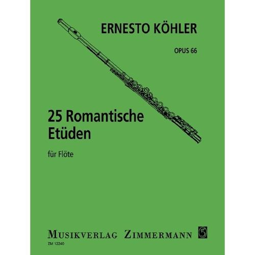 25 Romantische Etüden - 25 Romantische Etüden, Geheftet