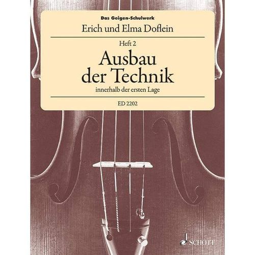 Das Geigen-Schulwerk.H.2 - Erich Doflein, Elma Doflein, Geheftet