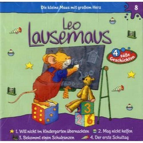 Leo Lausemaus.Folge. 8,Audio-CD - Leo Lausemaus (Hörbuch)