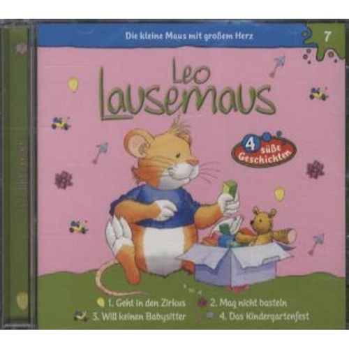 Leo Lausemaus.Folge.7,1 Audio-CD - Leo Lausemaus (Hörbuch)