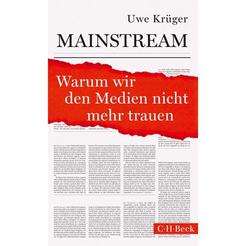 Mainstream - Uwe Krüger, Kartoniert (TB)