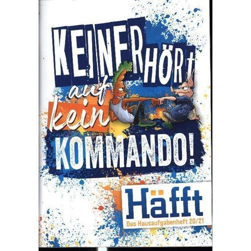 Häfft - Das Hausaufgabenheft! 2020/2021 A5 Bundesweit sort.(3), Geheftet